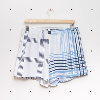 soki Upcycling Boxershorts aus Baumwoll-Bettwäsche
