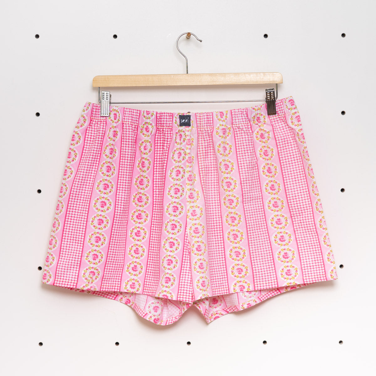 soki Upcycling Boxershorts aus Baumwoll-Bettwäsche