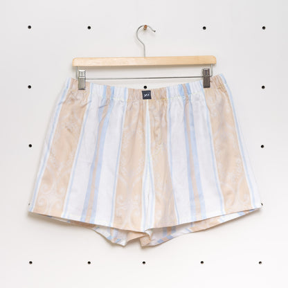 soki Upcycling Boxershorts aus Baumwoll-Bettwäsche