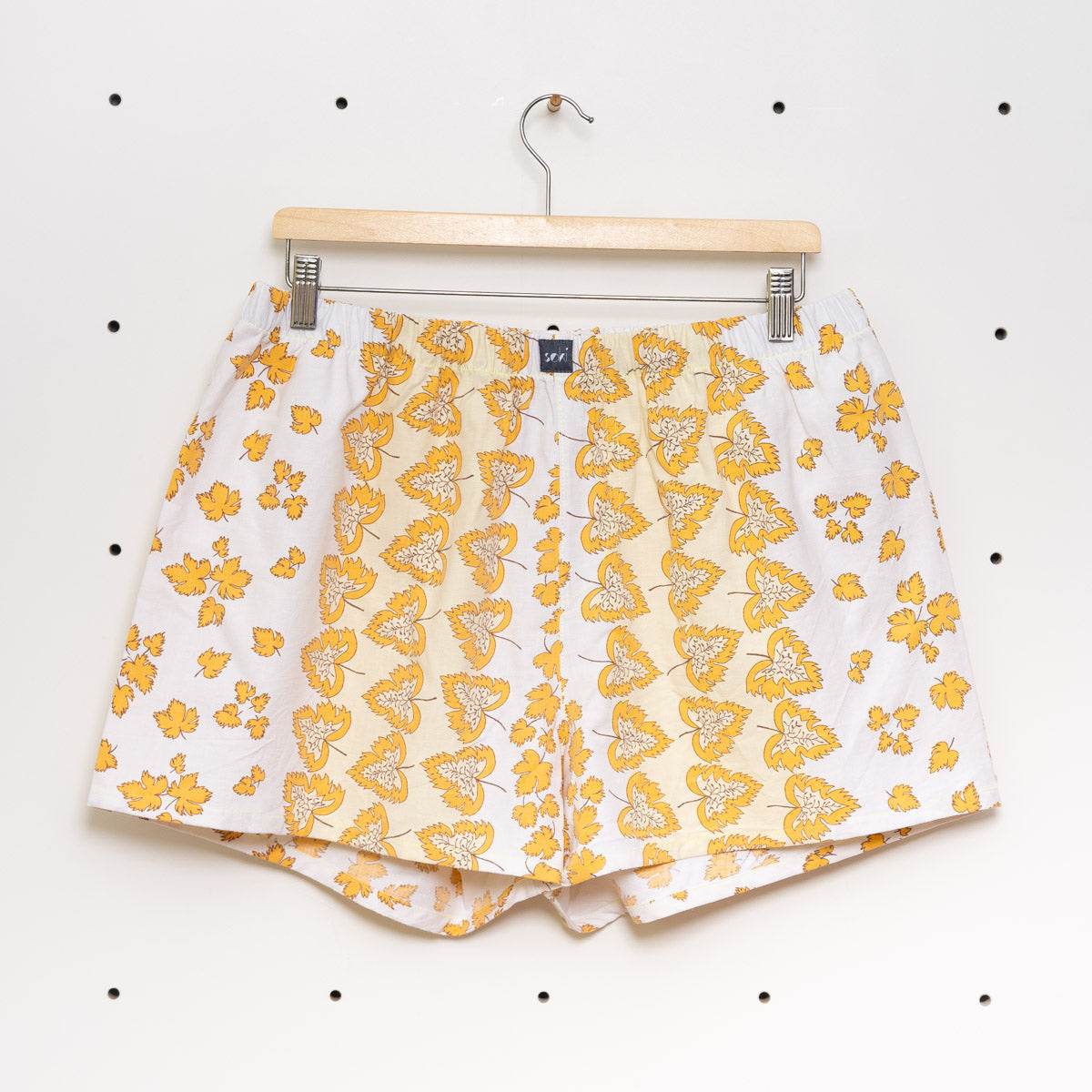 soki Upcycling Boxershorts aus Baumwoll-Bettwäsche