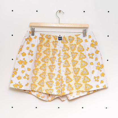 soki Upcycling Boxershorts aus Baumwoll-Bettwäsche