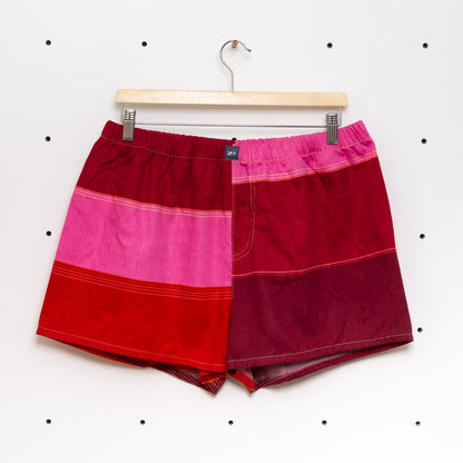 soki Upcycling Boxershorts aus Baumwoll-Bettwäsche