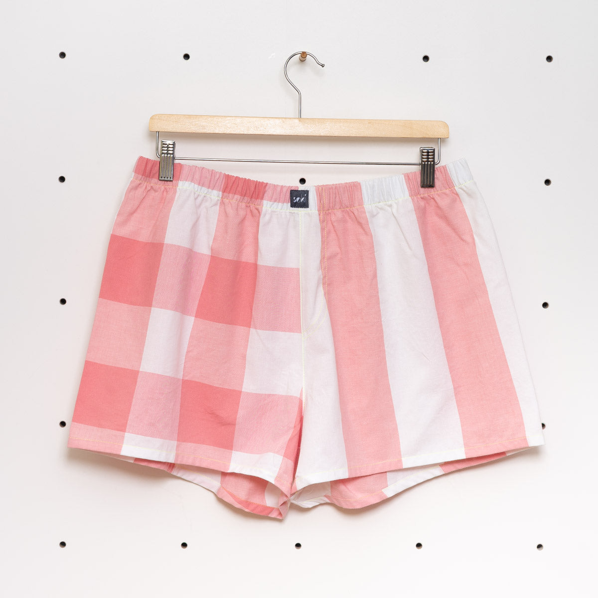 soki Upcycling Boxershorts aus Baumwoll-Bettwäsche