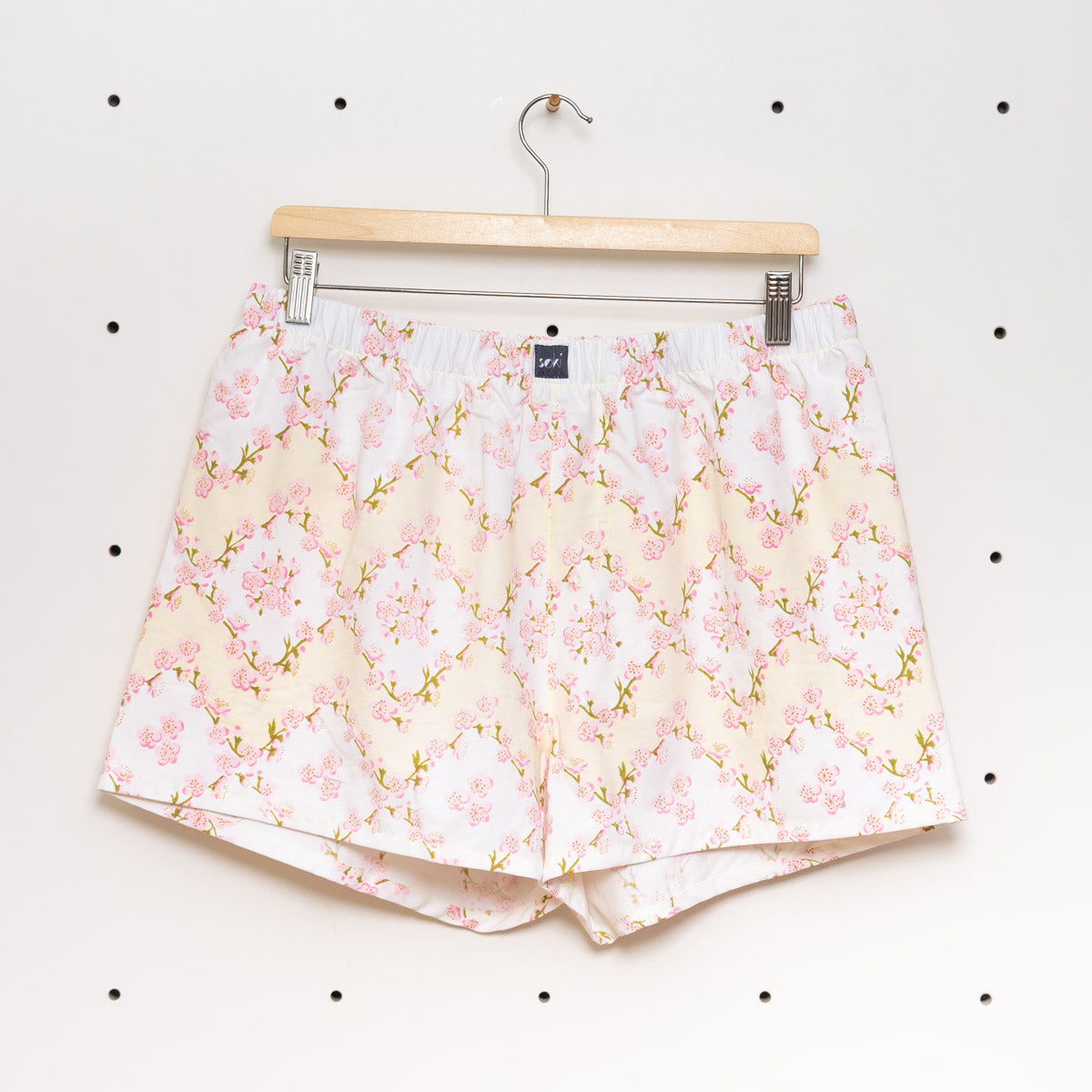 soki Upcycling Boxershorts aus Baumwoll-Bettwäsche