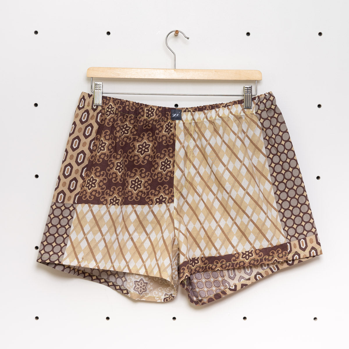 soki Upcycling Boxershorts aus Baumwoll-Bettwäsche