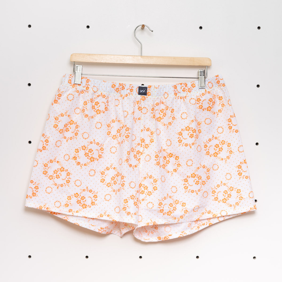 soki Upcycling Boxershorts aus Baumwoll-Bettwäsche