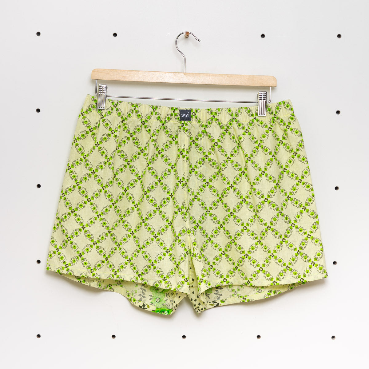 soki Upcycling Boxershorts aus Baumwoll-Bettwäsche