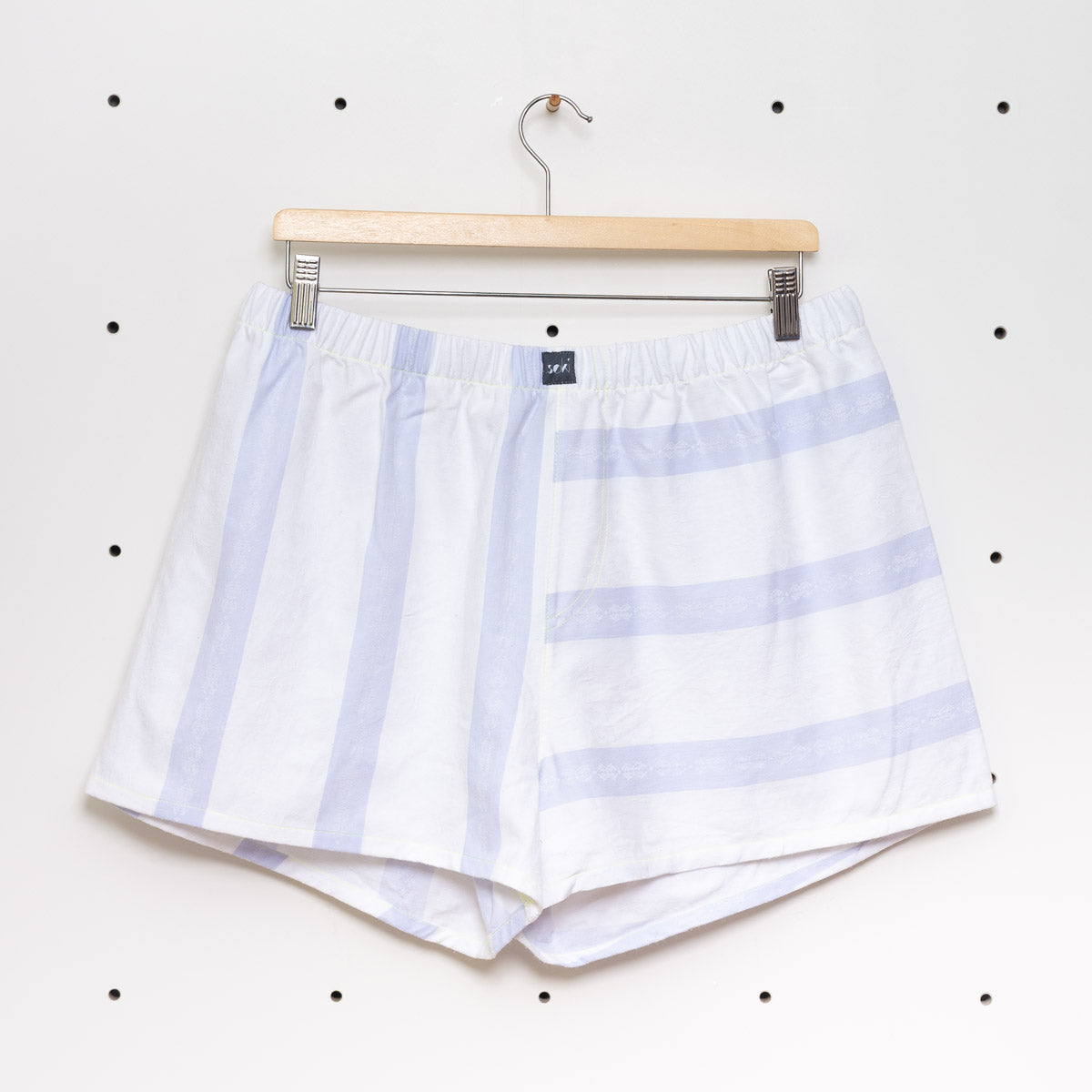 soki Upcycling Boxershorts aus Baumwoll-Bettwäsche