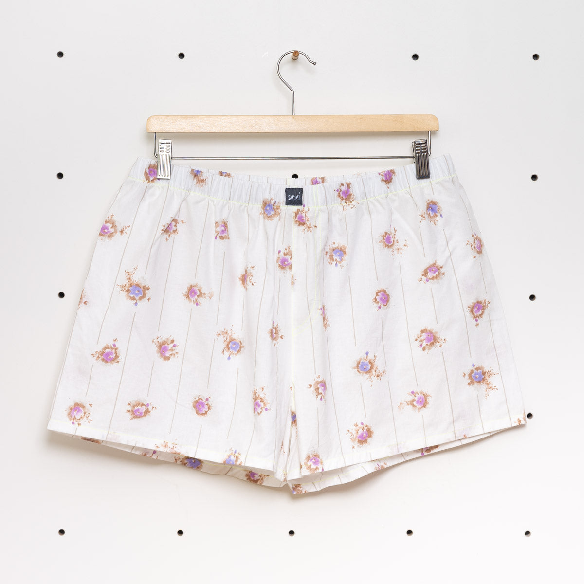 soki Upcycling Boxershorts aus Baumwoll-Bettwäsche