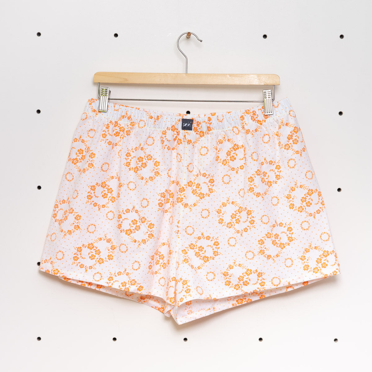 soki Upcycling Boxershorts aus Baumwoll-Bettwäsche