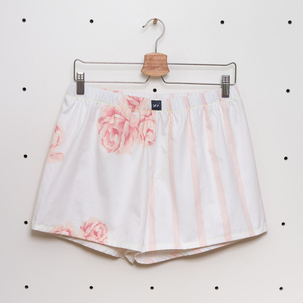 soki Upcycling Boxershorts aus Baumwoll-Bettwäsche