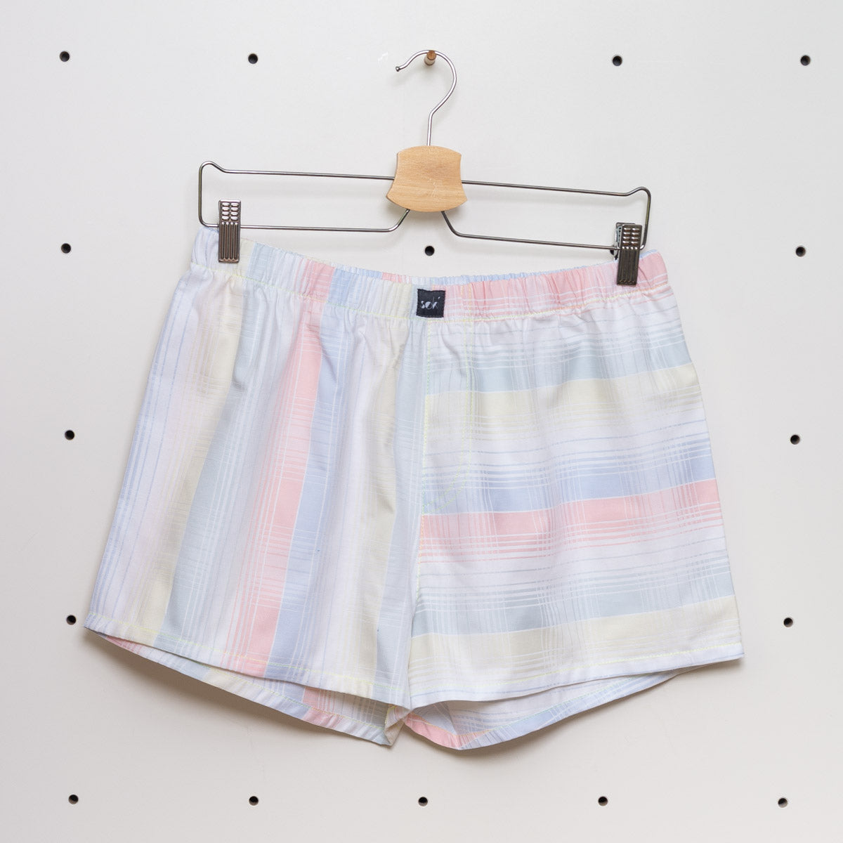 soki Upcycling Boxershorts aus Baumwoll-Bettwäsche