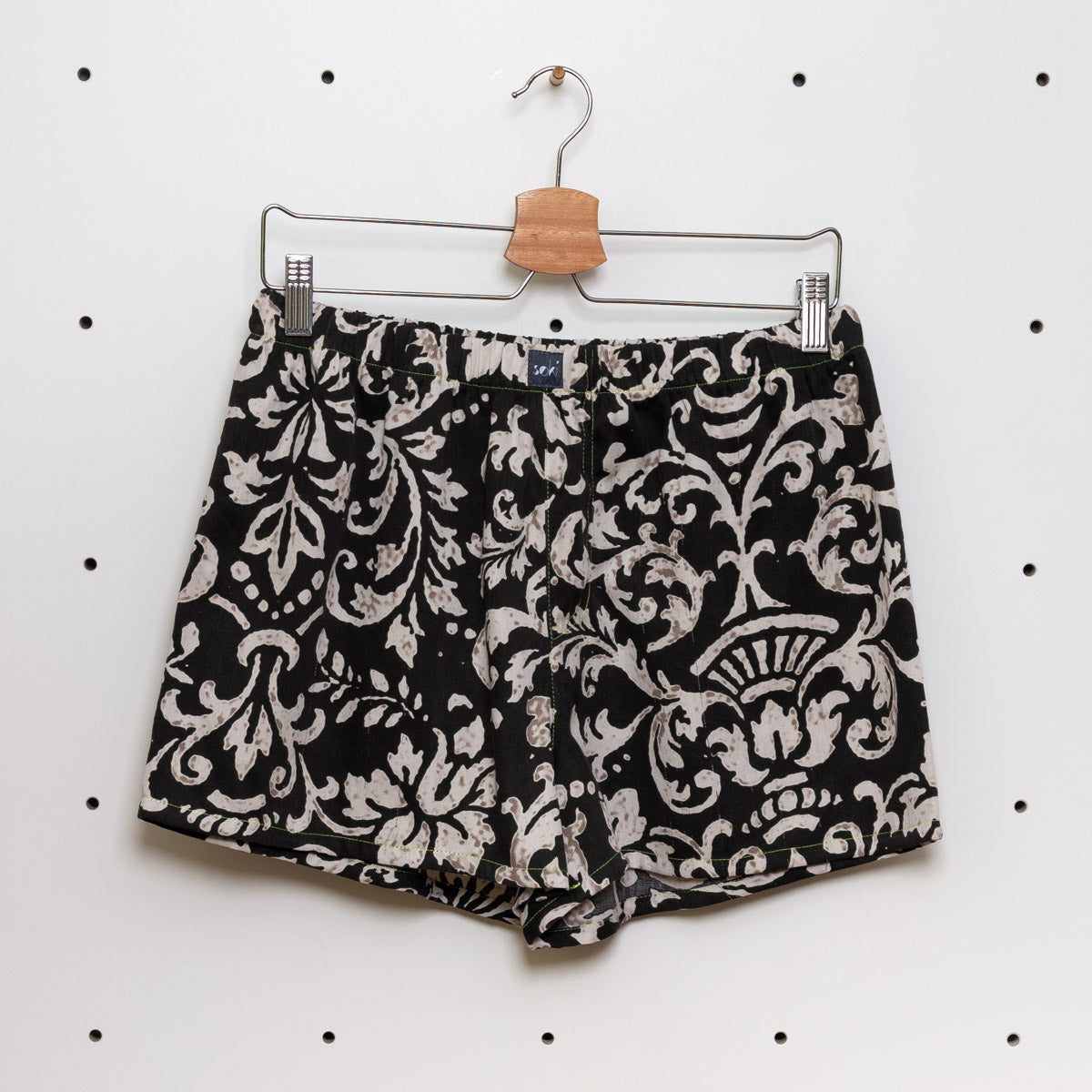 soki Upcycling Boxershorts aus Baumwoll-Bettwäsche