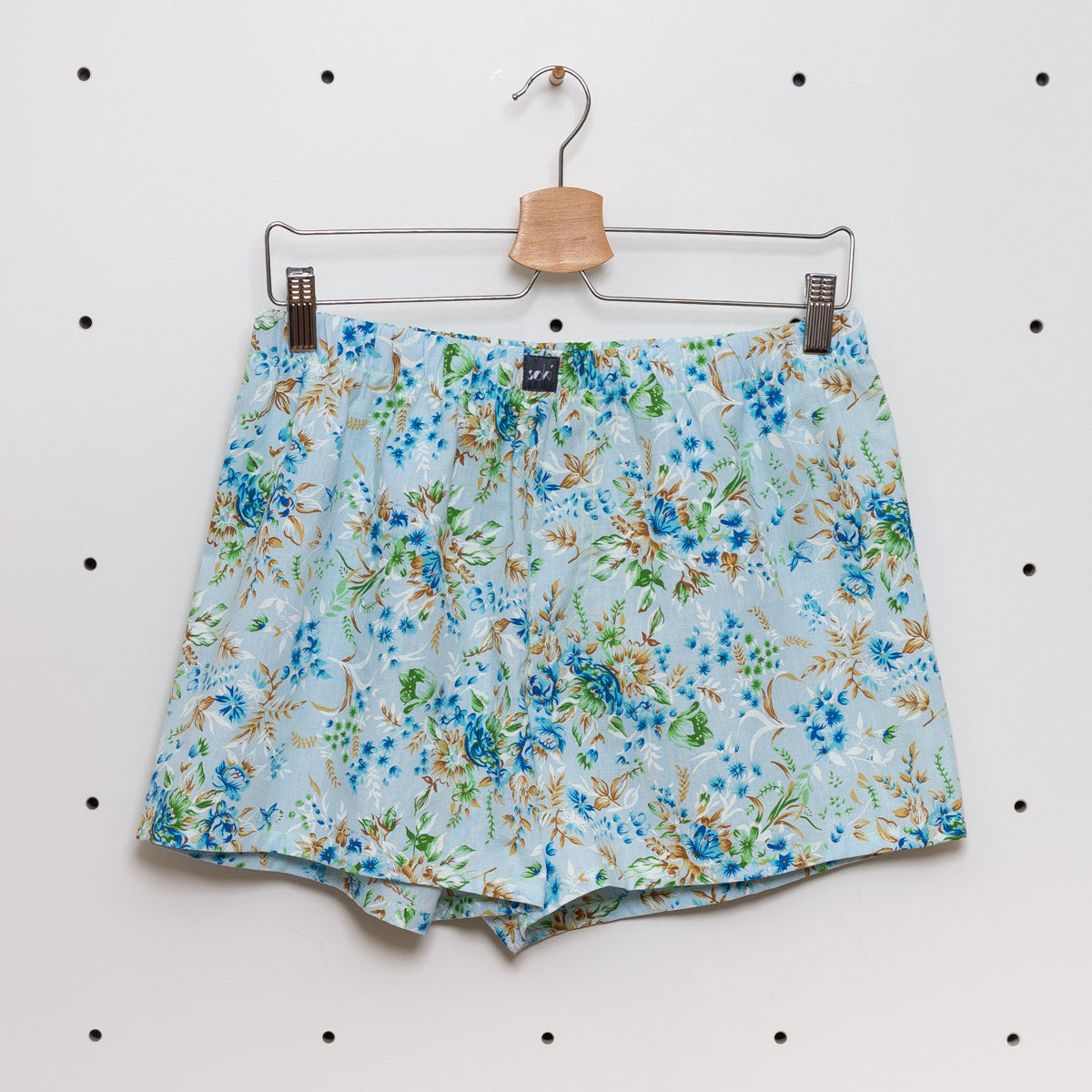 soki Upcycling Boxershorts aus Baumwoll-Bettwäsche