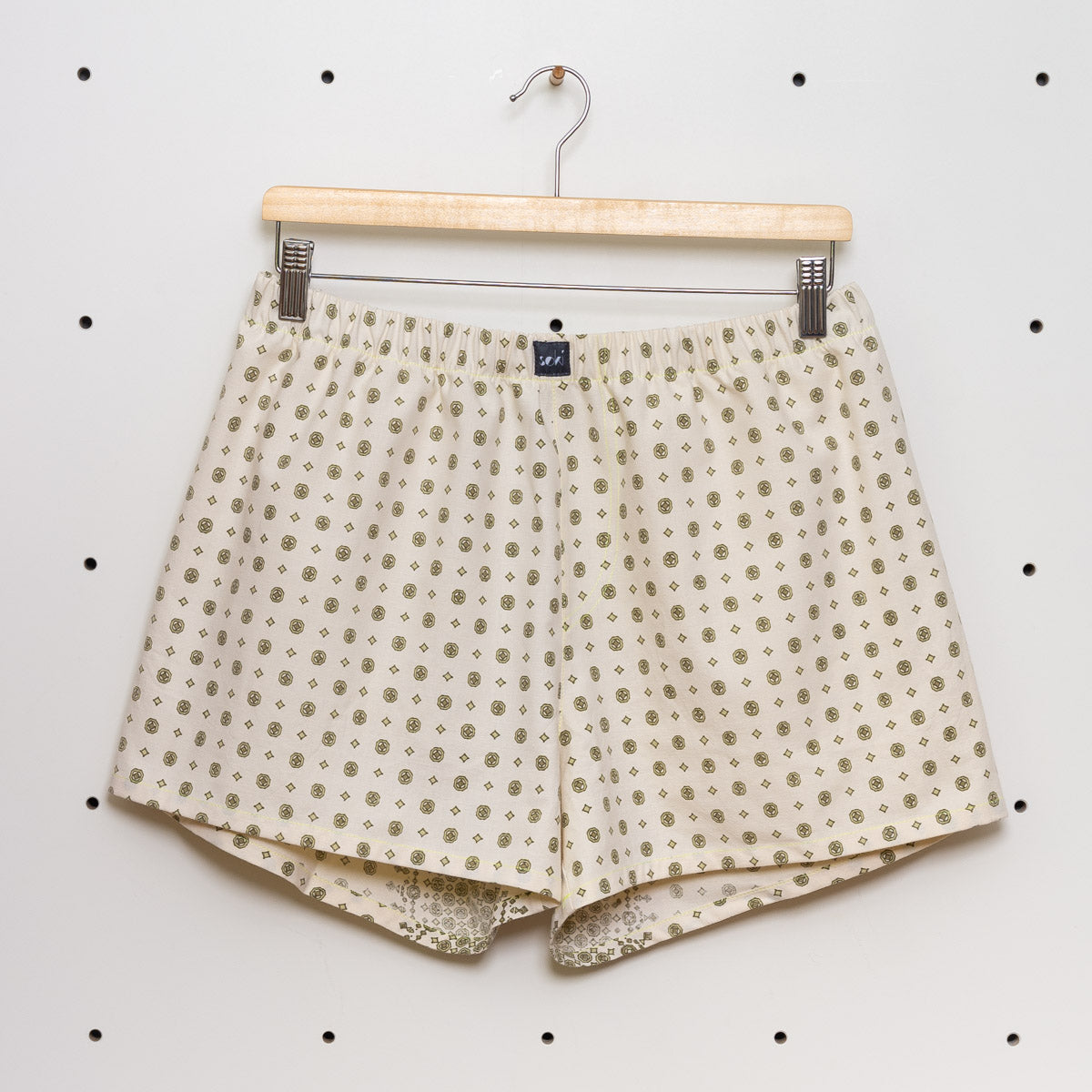 soki Upcycling Boxershorts aus Baumwoll-Bettwäsche