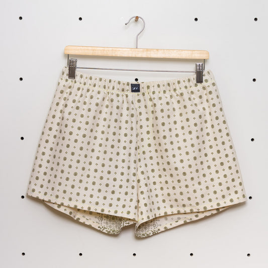 soki Upcycling Boxershorts aus Baumwoll-Bettwäsche