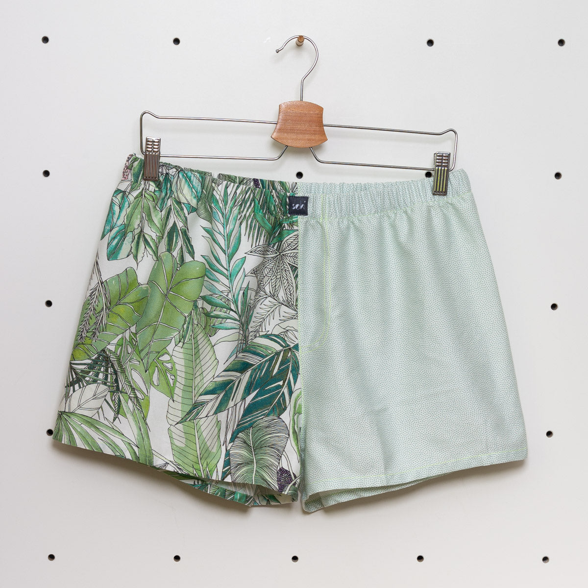 soki Upcycling Boxershorts aus Baumwoll-Bettwäsche