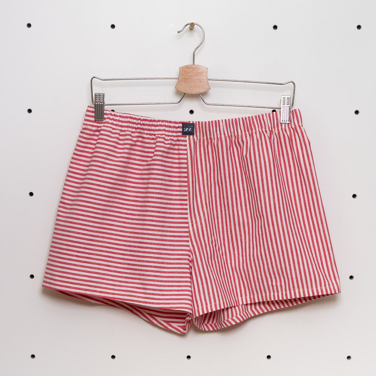 soki Upcycling Boxershorts aus Baumwoll-Bettwäsche