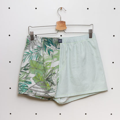 soki Upcycling Boxershorts aus Baumwoll-Bettwäsche