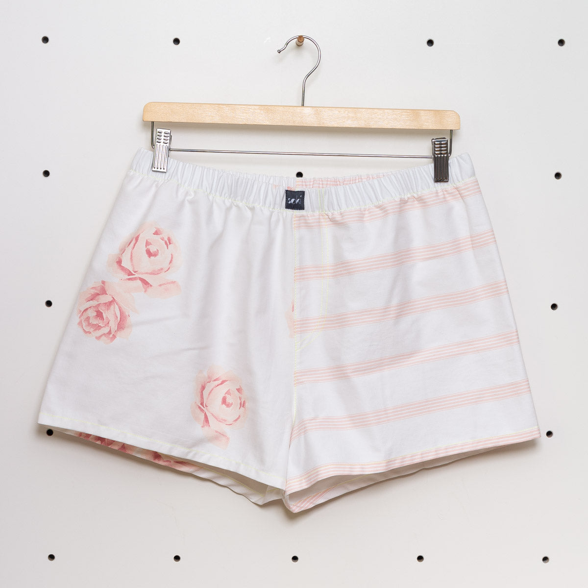 soki Upcycling Boxershorts aus Baumwoll-Bettwäsche