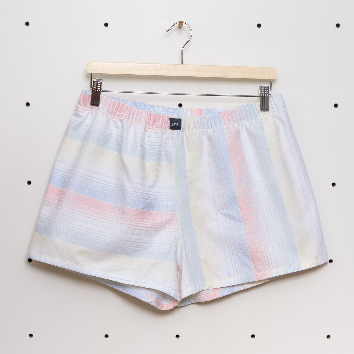 soki Upcycling Boxershorts aus Baumwoll-Bettwäsche