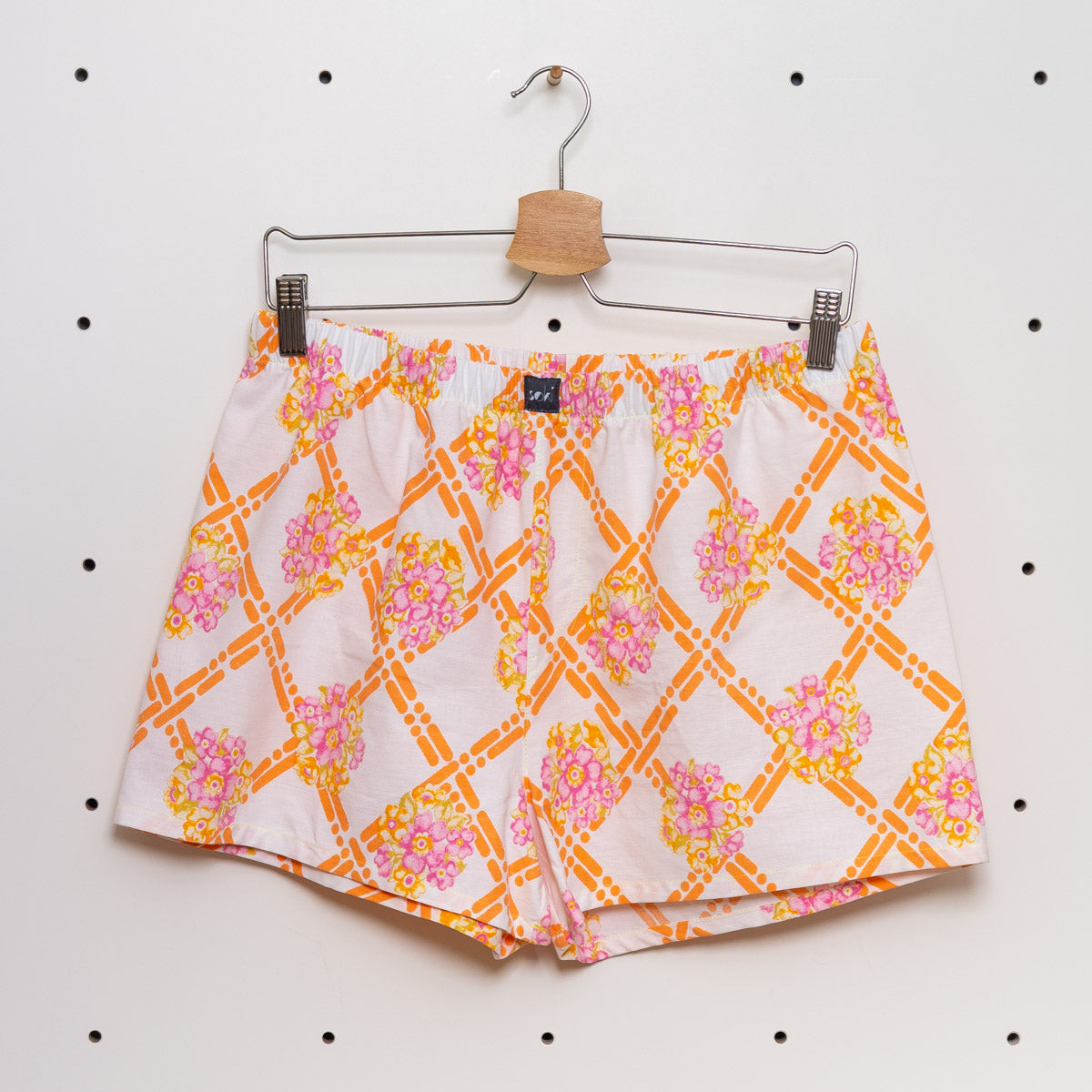soki Upcycling Boxershorts aus Baumwoll-Bettwäsche
