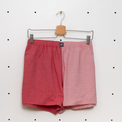 soki Upcycling Boxershorts aus Baumwoll-Bettwäsche