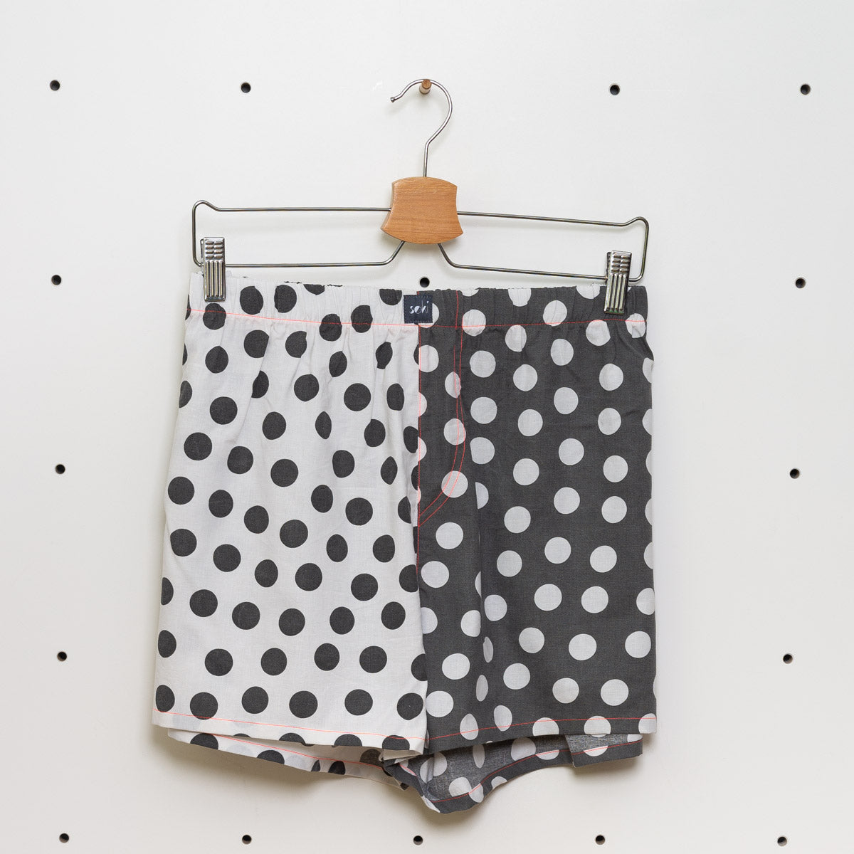soki Upcycling Boxershorts aus Baumwoll-Bettwäsche