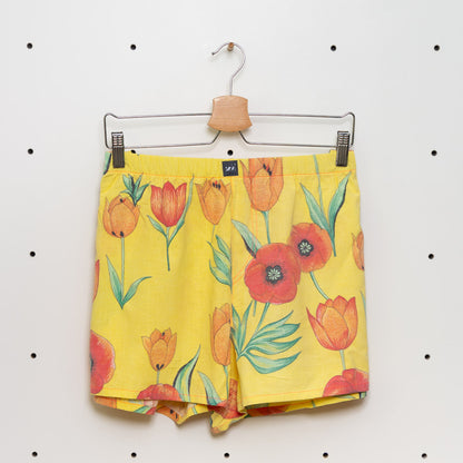 soki Upcycling Boxershorts aus Baumwoll-Bettwäsche