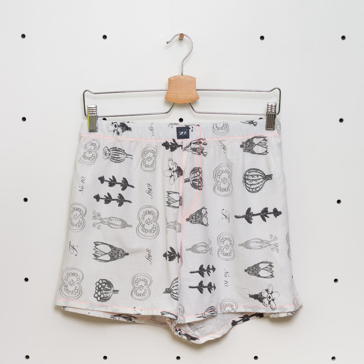soki Upcycling Boxershorts aus Baumwoll-Bettwäsche