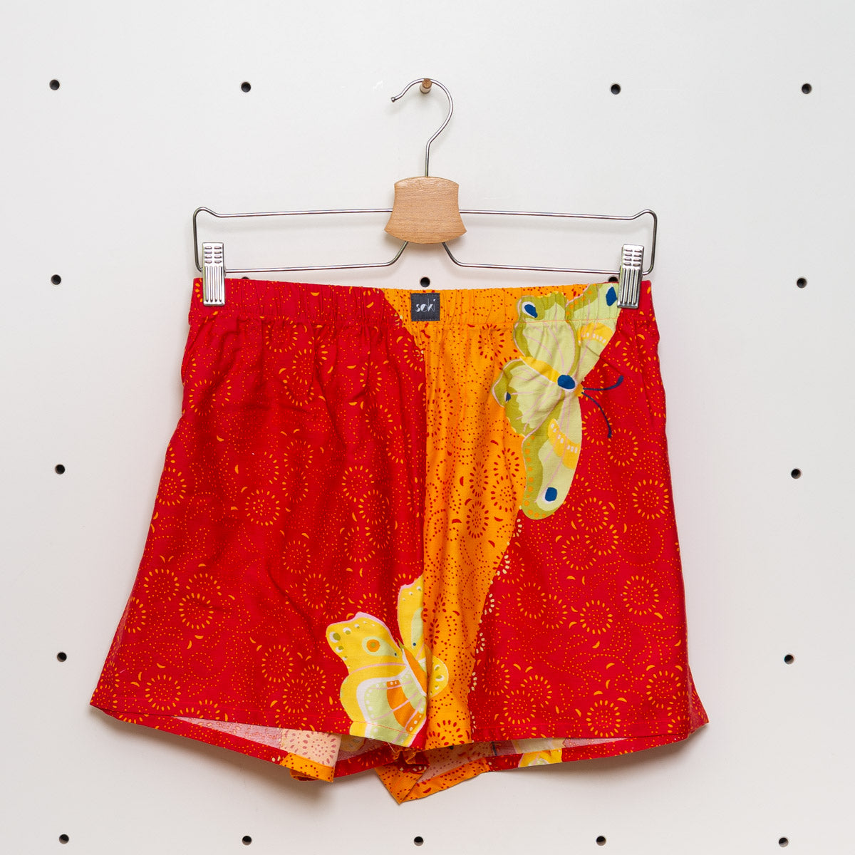soki Upcycling Boxershorts aus Baumwoll-Bettwäsche