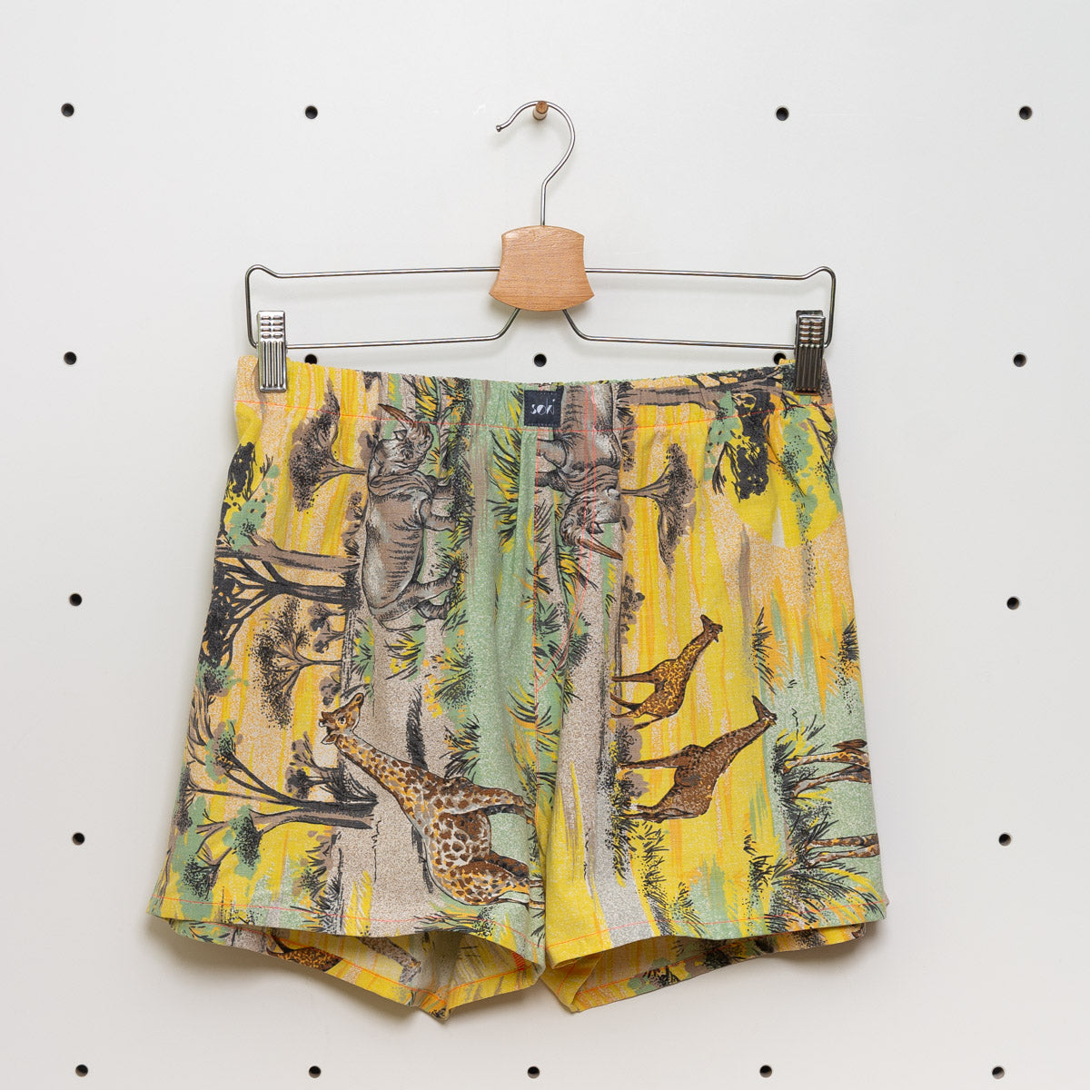 soki Upcycling Boxershorts aus Baumwoll-Bettwäsche