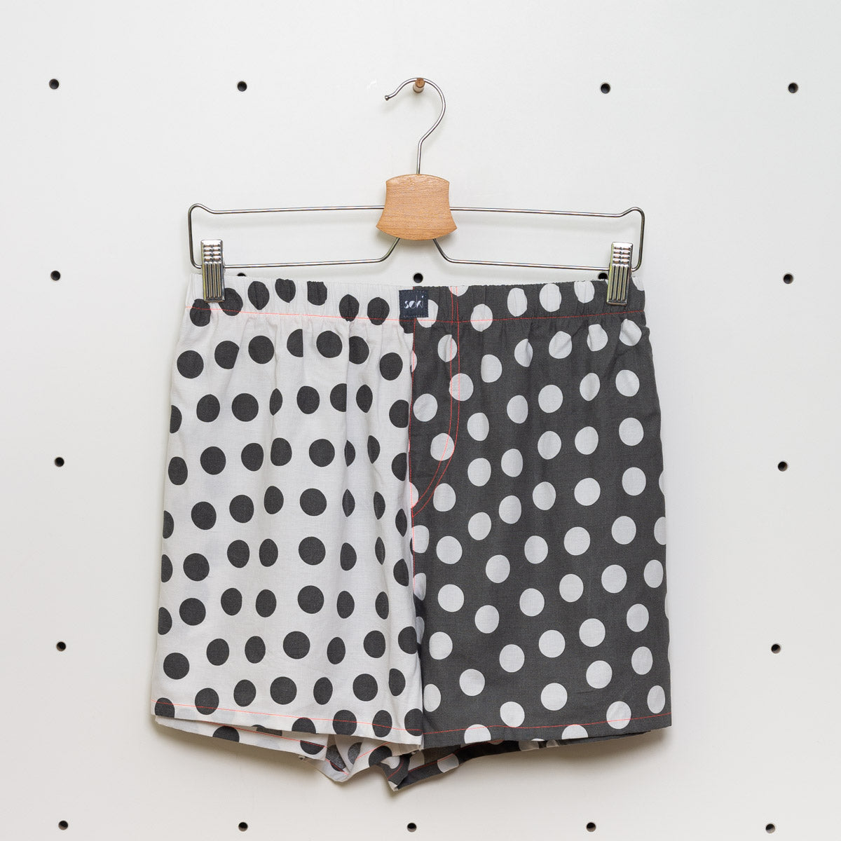soki Upcycling Boxershorts aus Baumwoll-Bettwäsche