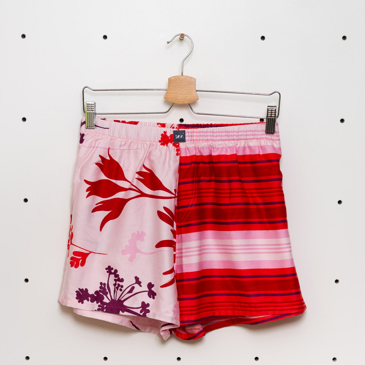 soki Upcycling Boxershorts aus Baumwoll-Bettwäsche