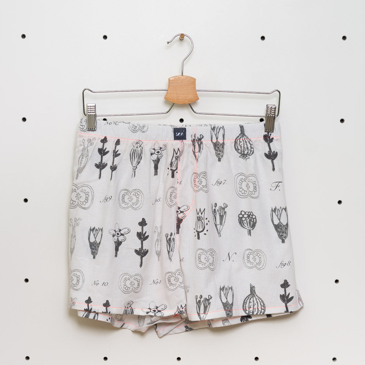 soki Upcycling Boxershorts aus Baumwoll-Bettwäsche
