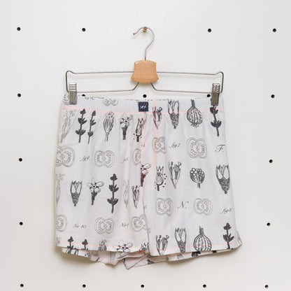 soki Upcycling Boxershorts aus Baumwoll-Bettwäsche