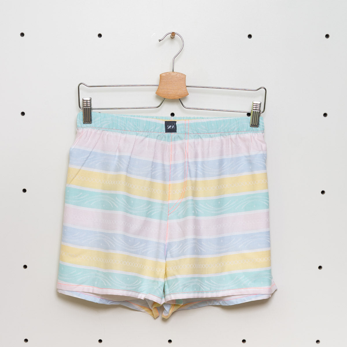 soki Upcycling Boxershorts aus Baumwoll-Bettwäsche