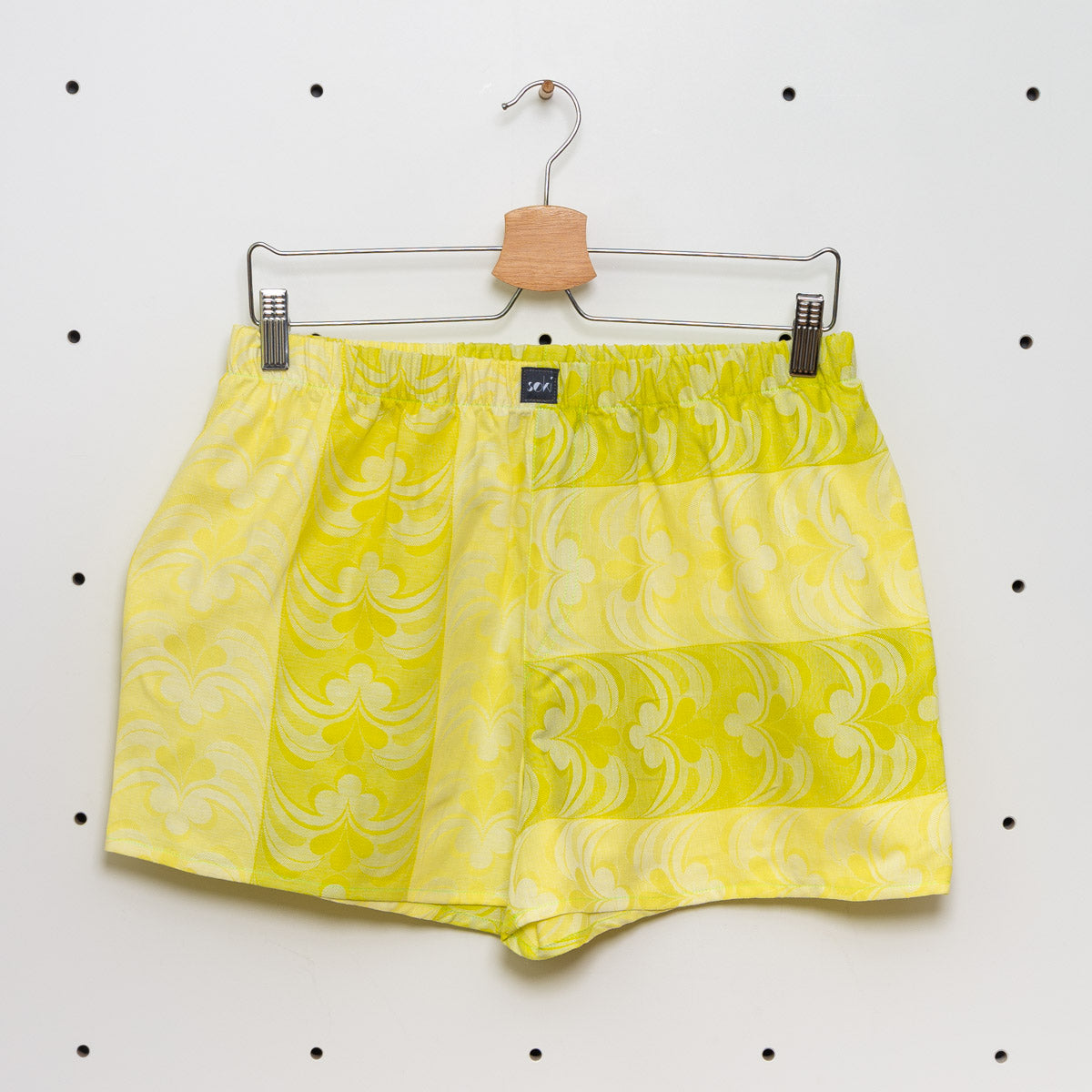 soki Upcycling Boxershorts aus Baumwoll-Bettwäsche
