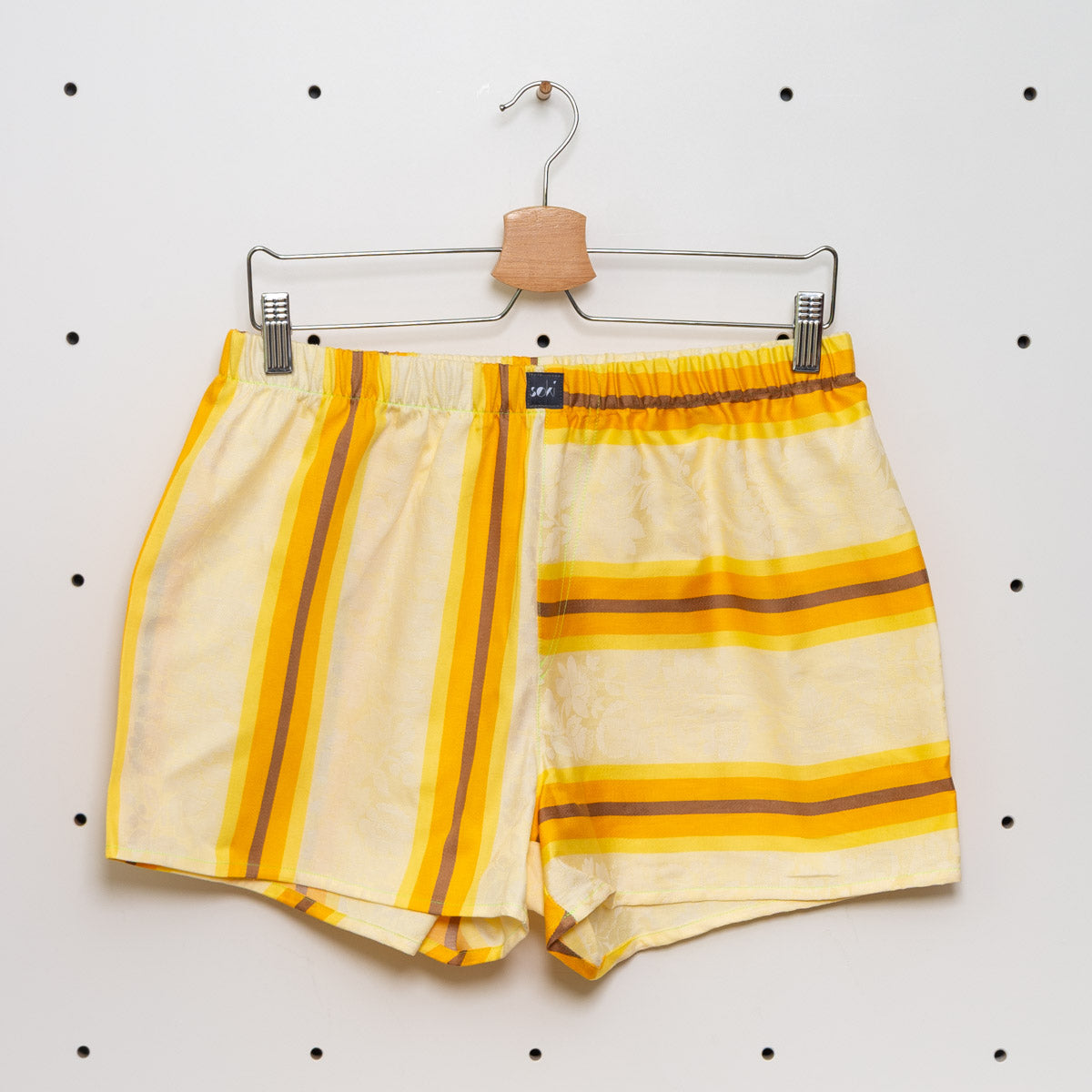 soki Upcycling Boxershorts aus Baumwoll-Bettwäsche
