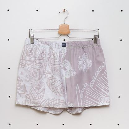 soki Upcycling Boxershorts aus Baumwoll-Bettwäsche