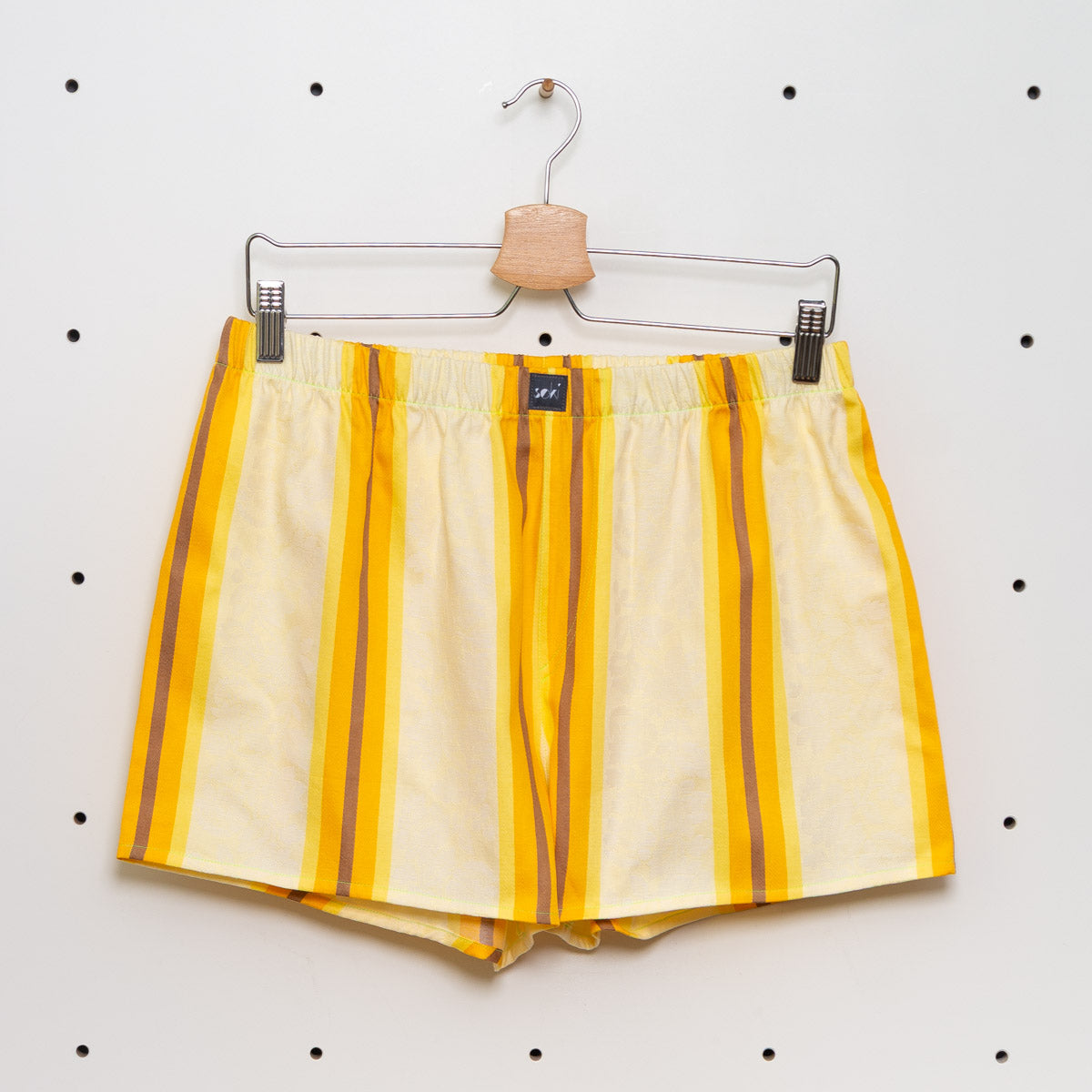 soki Upcycling Boxershorts aus Baumwoll-Bettwäsche