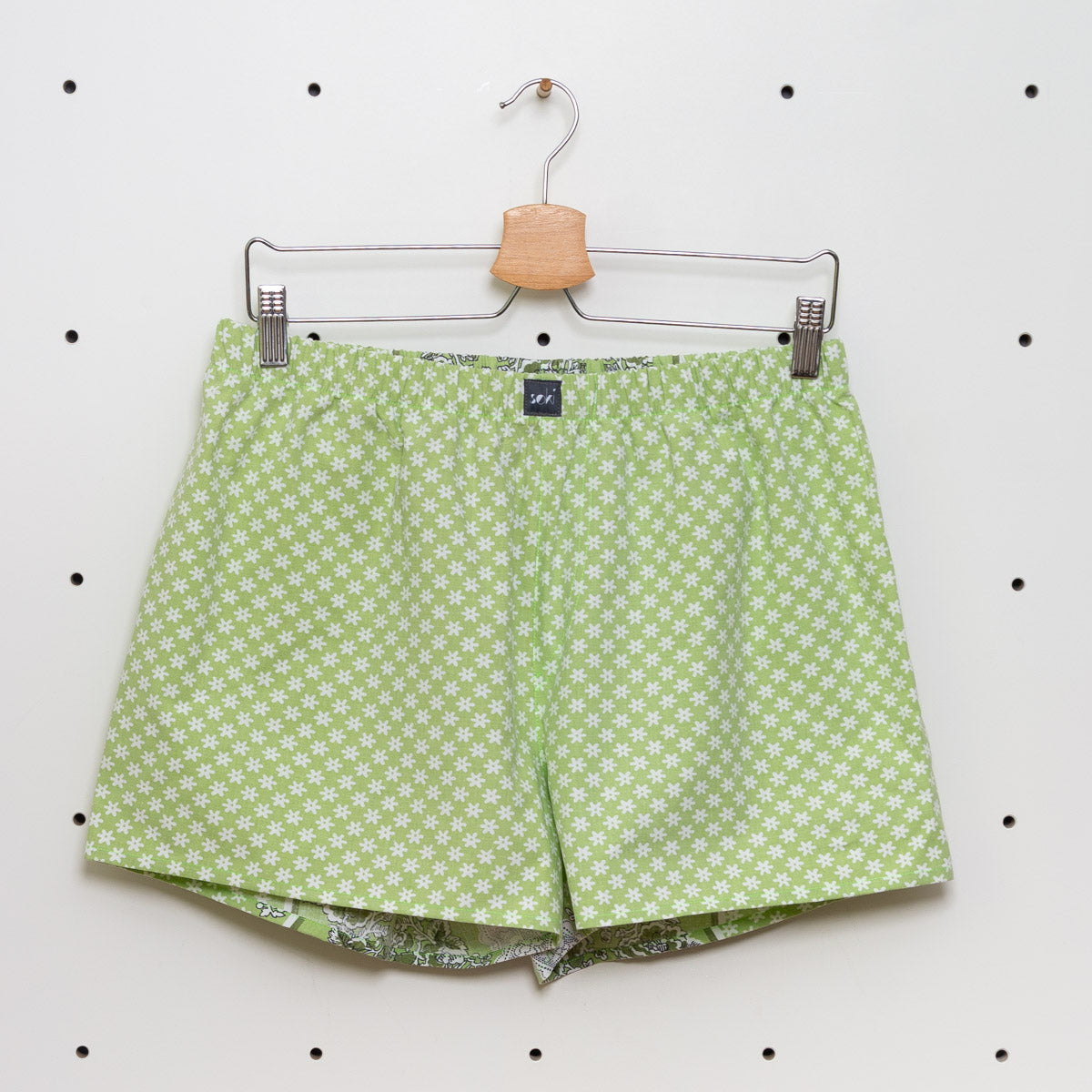 soki Upcycling Boxershorts aus Baumwoll-Bettwäsche