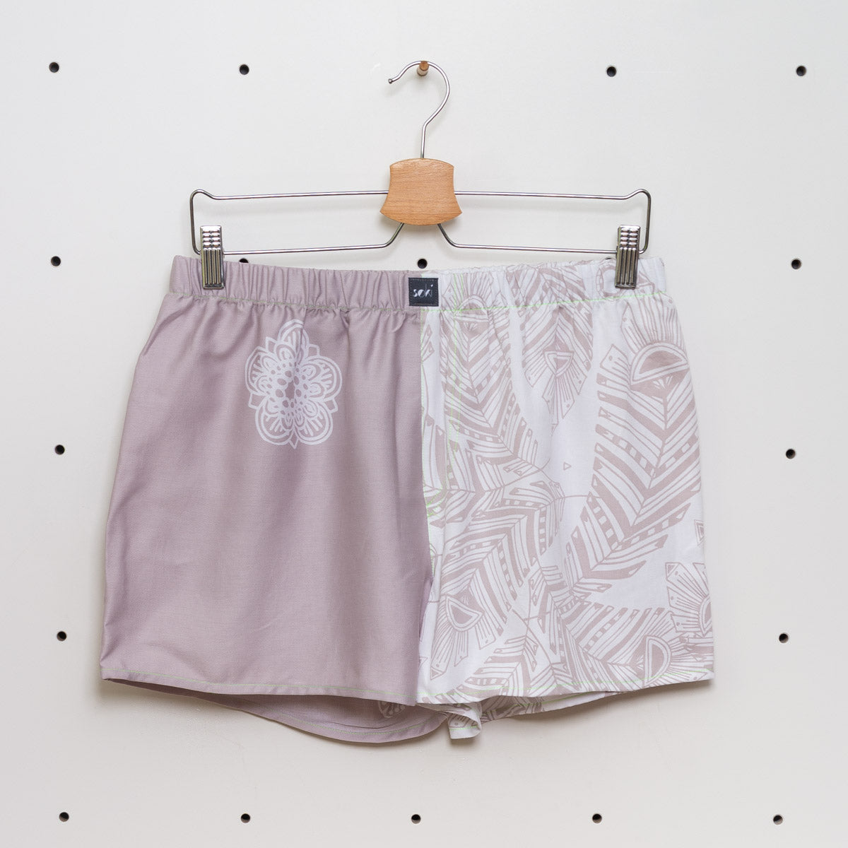 soki Upcycling Boxershorts aus Baumwoll-Bettwäsche