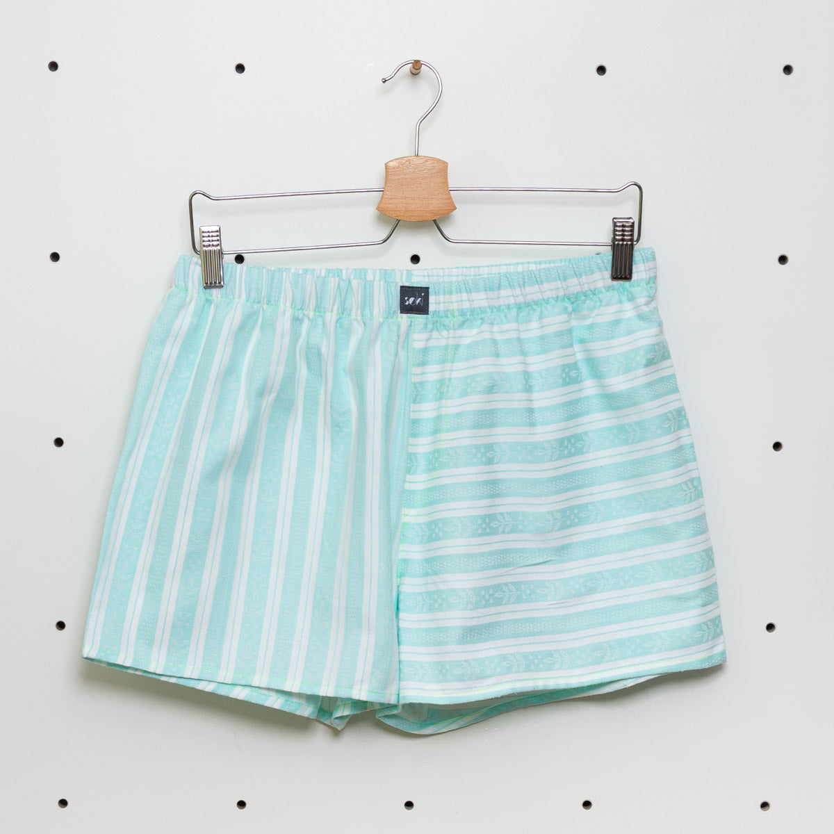 soki Upcycling Boxershorts aus Baumwoll-Bettwäsche