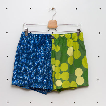 soki Upcycling Boxershorts aus Baumwoll-Bettwäsche