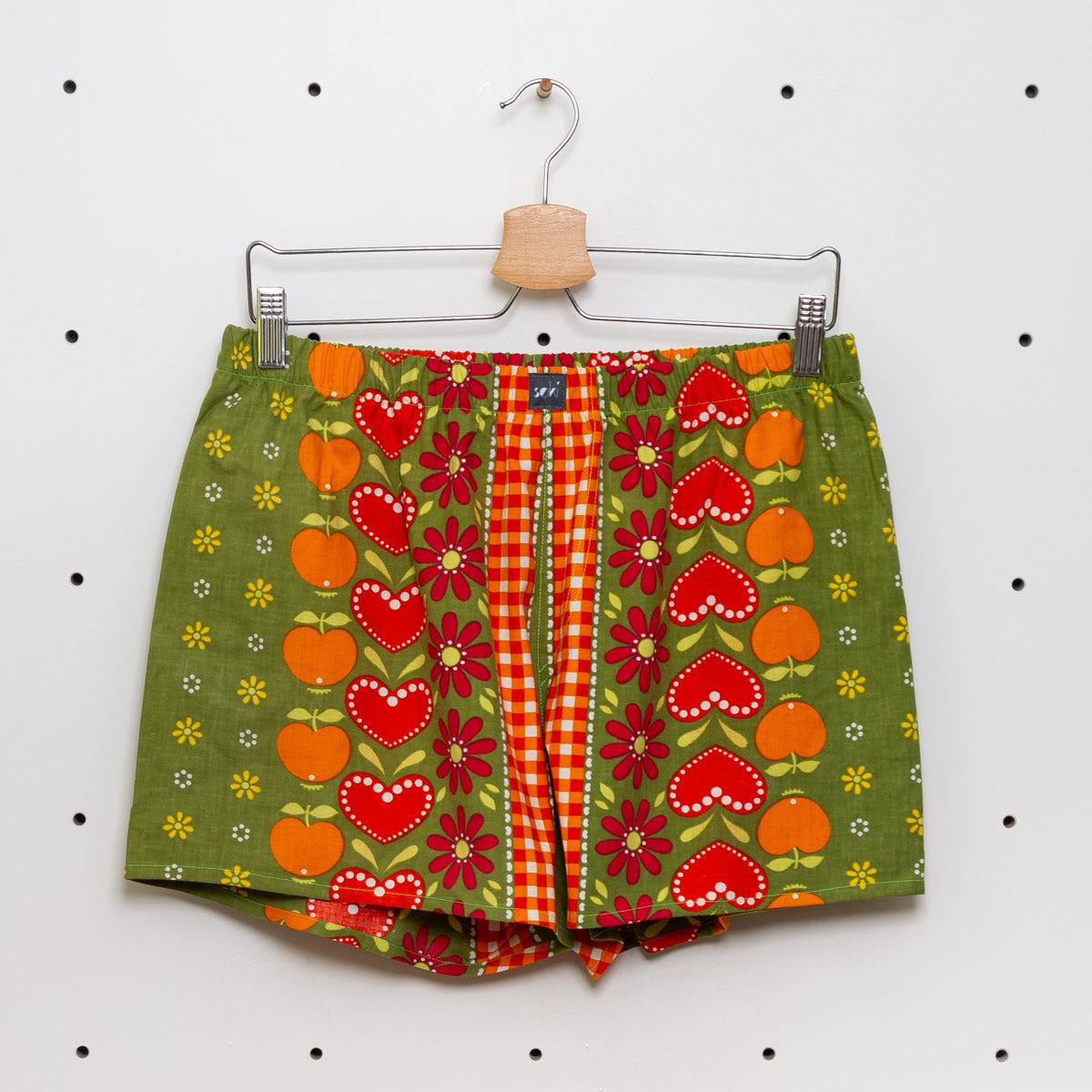 soki Upcycling Boxershorts aus Baumwoll-Bettwäsche