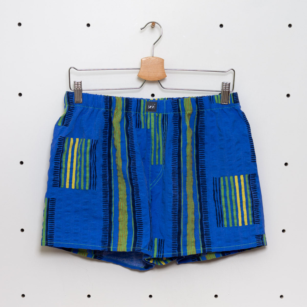 soki Upcycling Boxershorts aus Baumwoll-Bettwäsche