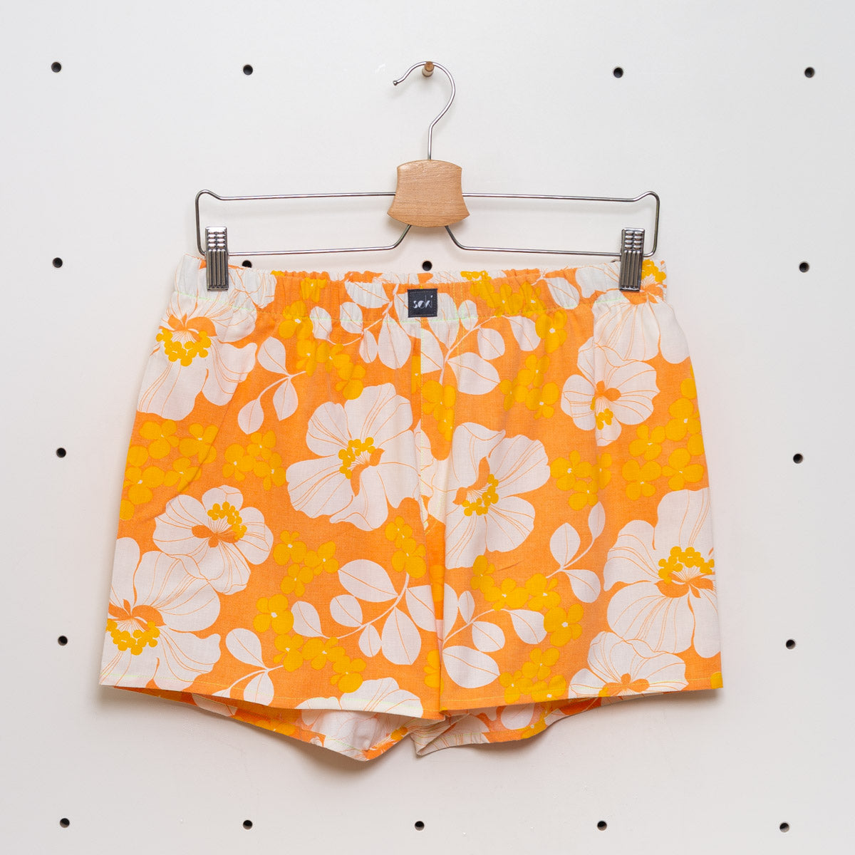 soki Upcycling Boxershorts aus Baumwoll-Bettwäsche