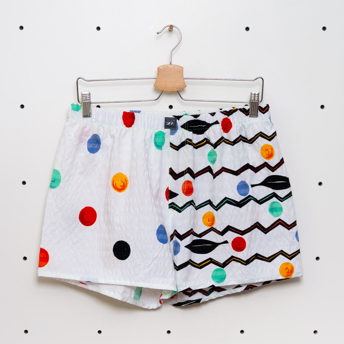 soki Upcycling Boxershorts aus Baumwoll-Bettwäsche