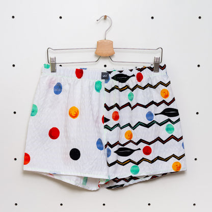 soki Upcycling Boxershorts aus Baumwoll-Bettwäsche